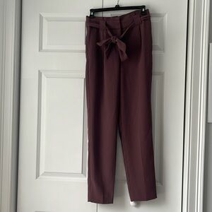 Express purple work pants